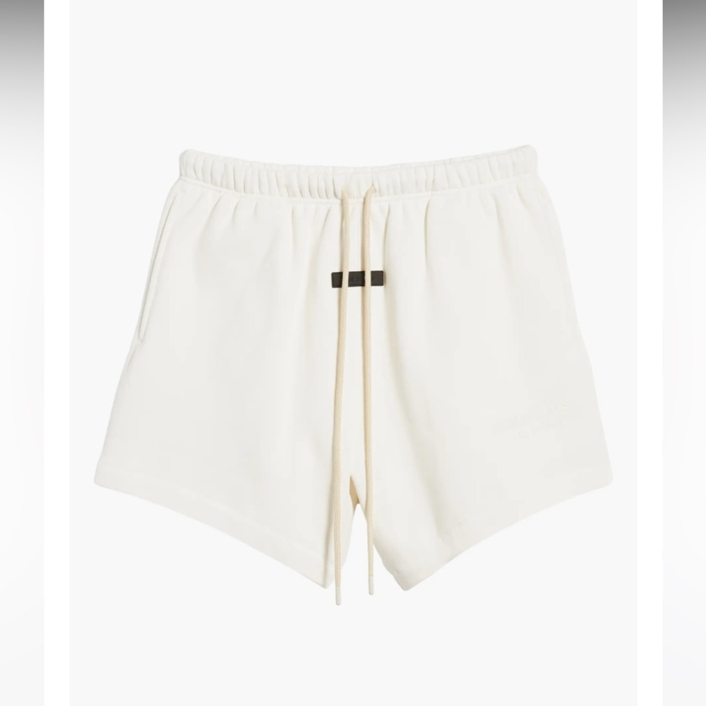 FEAR OF GOD ESSENTIALS CLOUD DANCER SWEAT SHORTS - SIZE: SMALL (SOLD OUT)